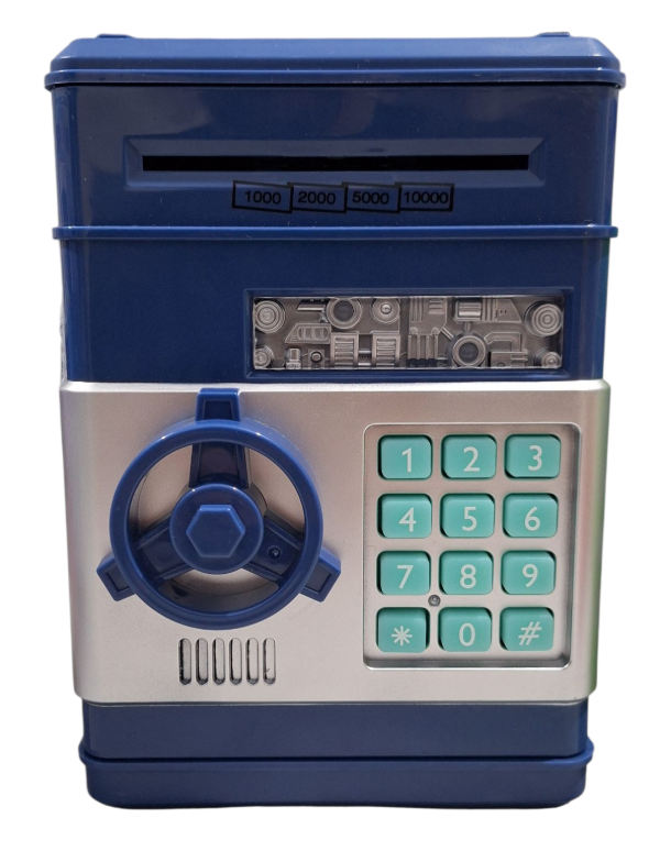 Producto - Mini caja fuerte y alcancía con clave Number Bank