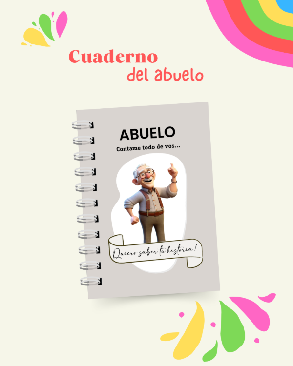 Producto - Cuaderno de Abuelo y Abuela - 0
