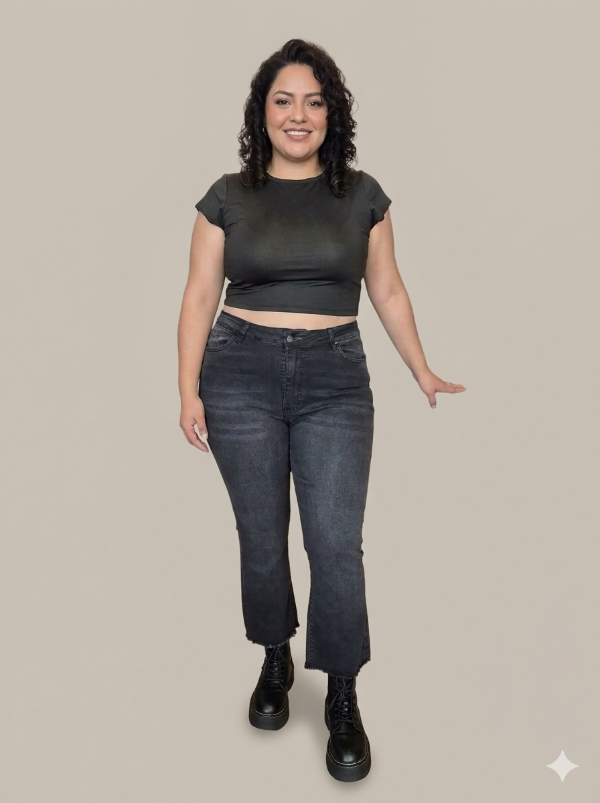 Producto - RECTO BERT GRIS OSCURO elastizado