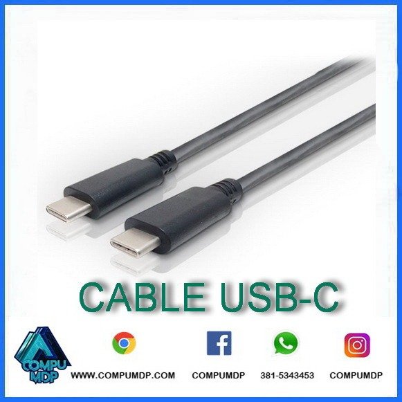 Producto - CABLE USB-C A USB-C