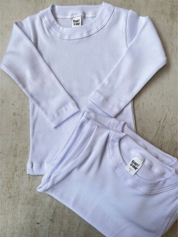Producto - Camiseta básica acanalada 12/30 M - pack x4 unid