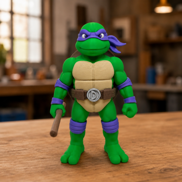 Producto - Figuras Coleccionables 3D Tortugas Ninja de 30 cm - 3