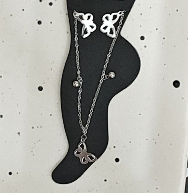 Producto - Tobillera Mariposas y Pelotitas