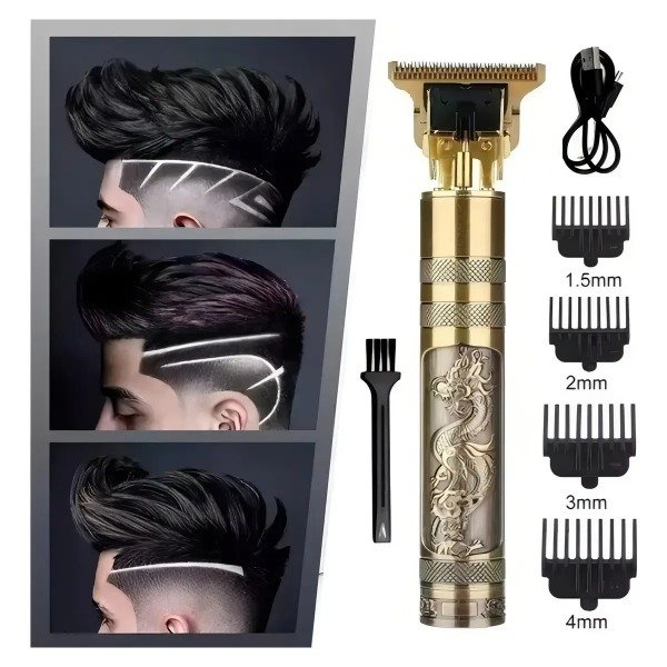 Producto - Máquina Cortapelo y Patillera Vintage Dragon T9 Profesional - 5