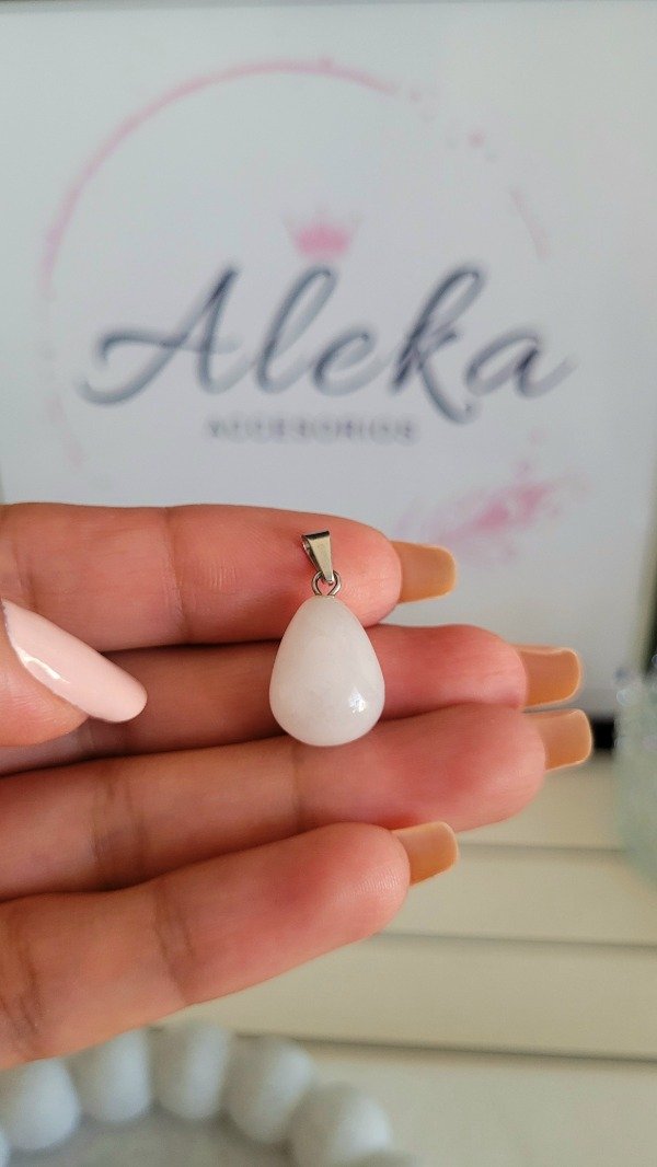 Producto - Dije cuarzo blanco