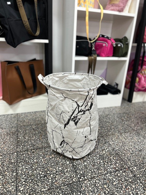 Producto - Canasto para ropa de tela
