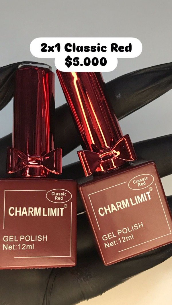 Producto - 2X1 Semipermanente Classic Red CHARM LIMIT SURTIDO