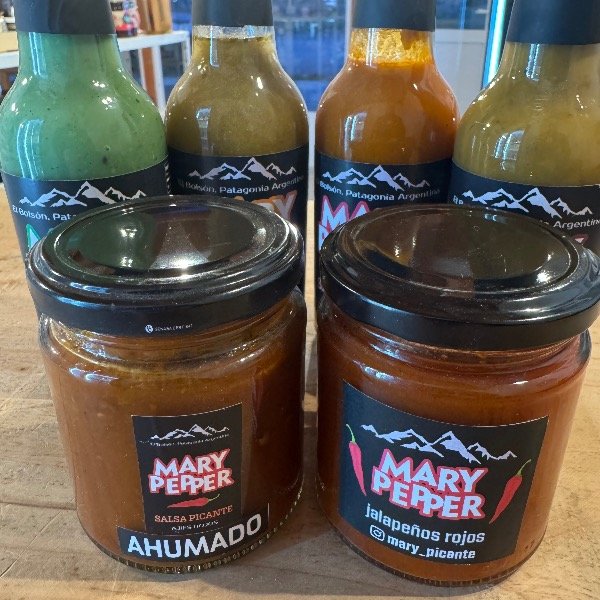 Producto - Salsa picante - Mary Pepper frasco