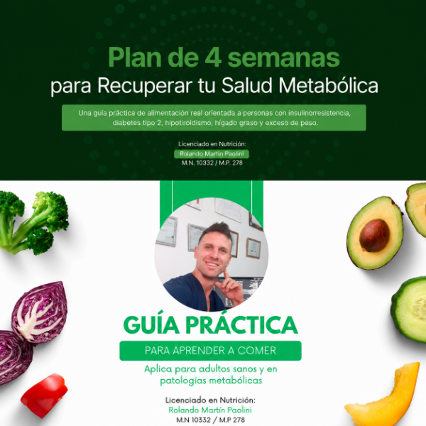 Producto - Guía Alimentaria + Plan 4 Semanas