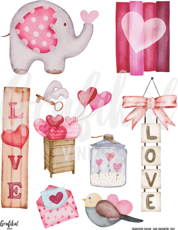 Producto - Transfer Color Dia de los Enamorados 003