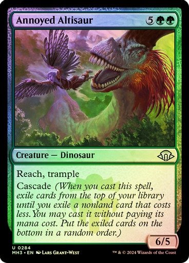 Producto - Annoyed Altisaur Foil  Modern Horizons 3
