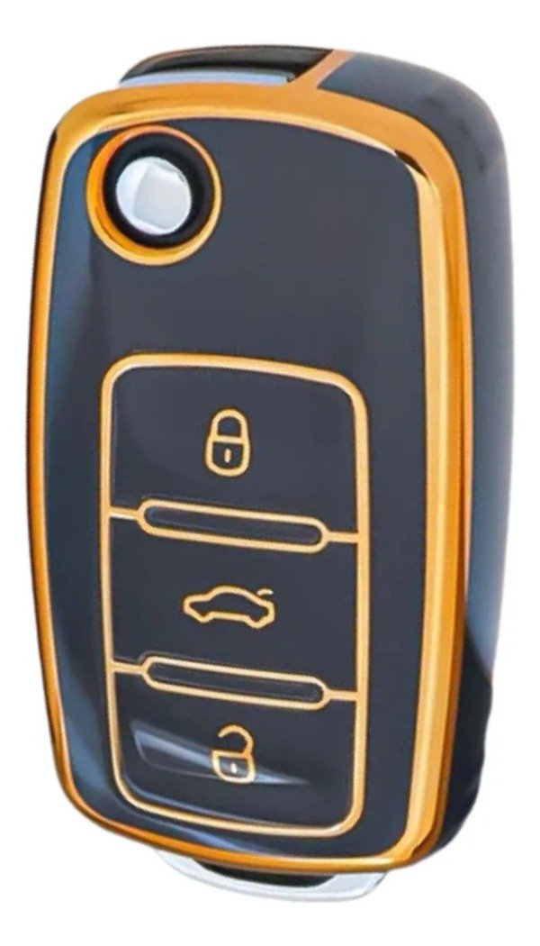 Producto - FUNDA TPU VIRA DORADA VW GOL TREND FOX SURAN UP BORA VENTO 3 BOT