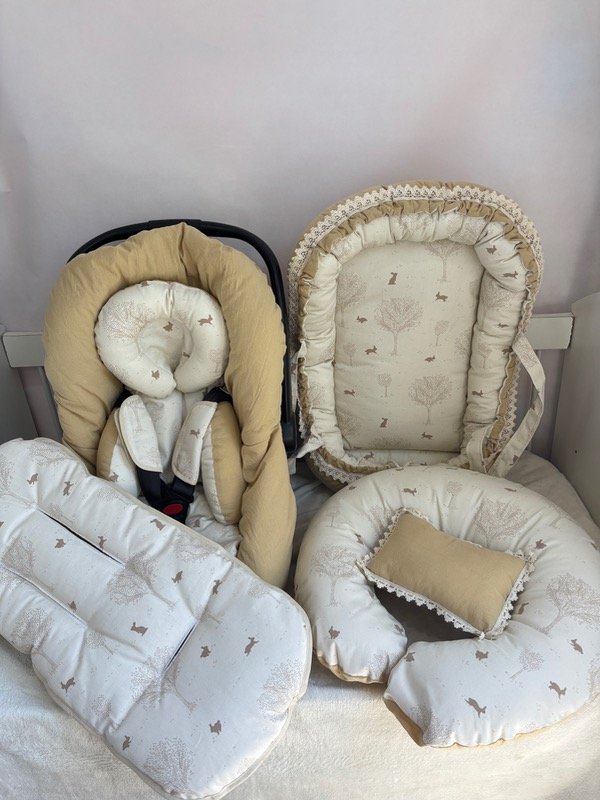 Producto - Set XL conejitos beige