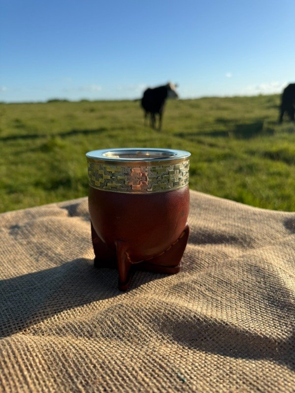 Producto - Imperial marrón en acero y alpaca - 1