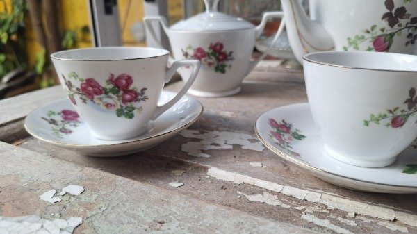 Producto - Juego de té porcelana oriental - 4