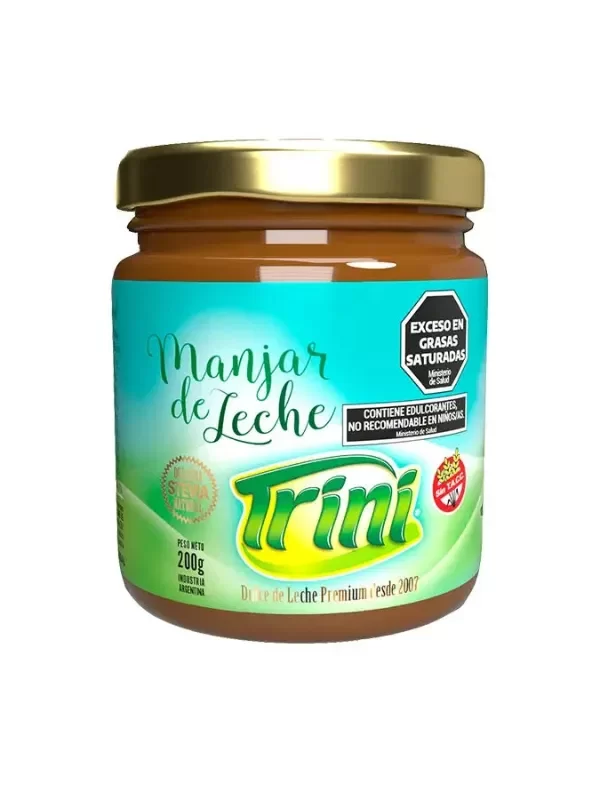 Producto - Dulce de leche con stevia 200gr TRINI
