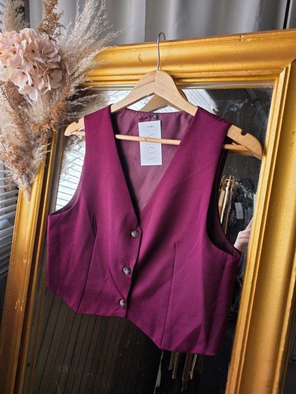 Producto - R34 chaleco bordo