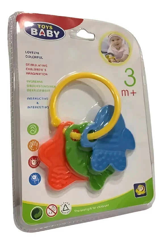 Producto - MORDILLO TOYS BABY - DISEÑO COLORIDO - 55016