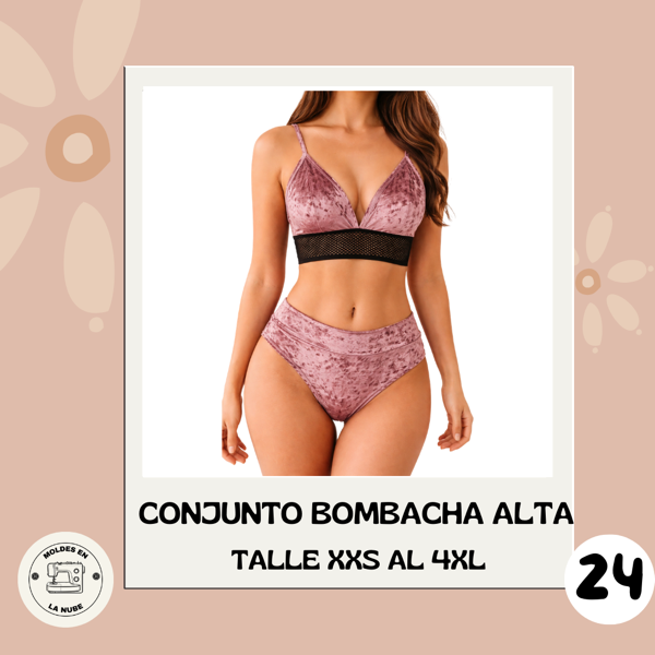 Producto - Conjunto Bombacha Alta