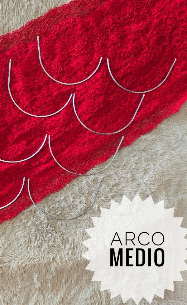 Producto - Arco MEDIO talle 100 un par NEW (punta verde)
