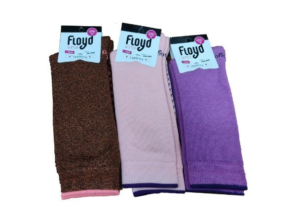 Producto - Media Caña Dama Termica Algodon x12 Pares Floyd Art.Mj19/12