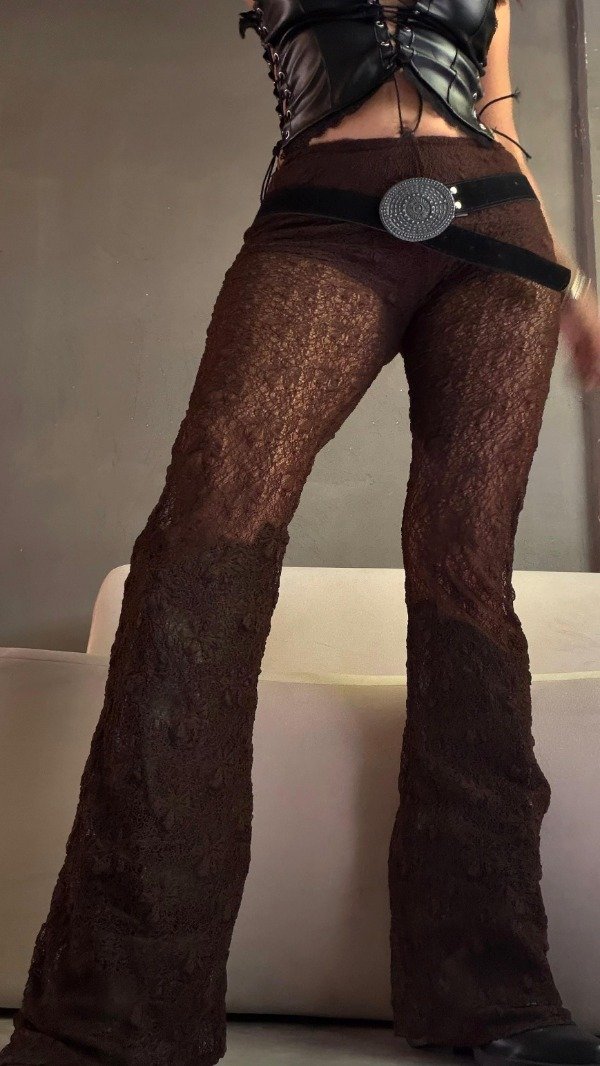 Producto - Pantalón Oxford Love Encaje