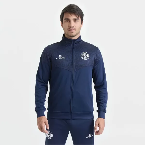 Producto - CAMPERA DE SALIDA AZUL SAN LORENZO 2026 - ATOMIK