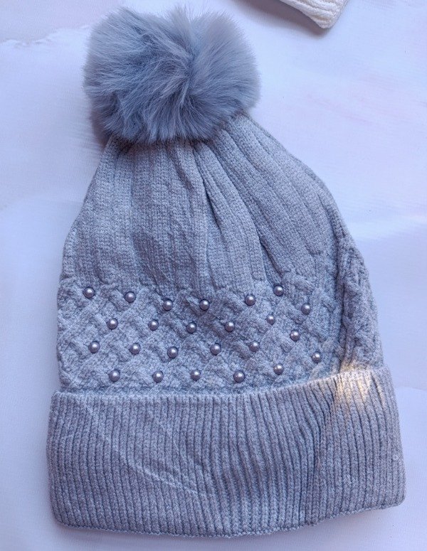 Producto - GORRO INVIERNO PERLA GRIS
