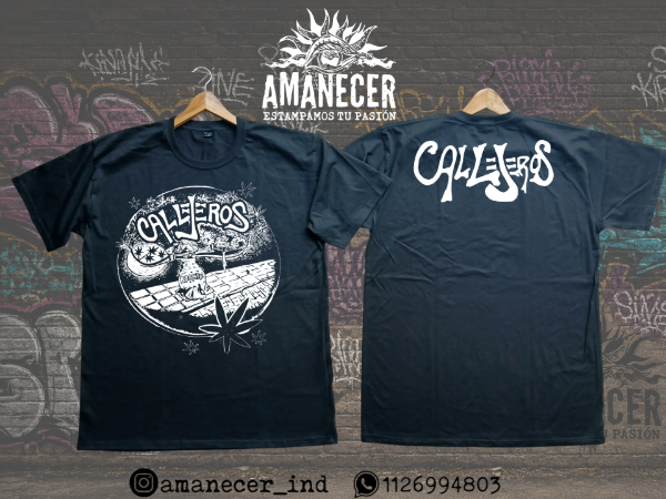 Producto - Remera Callejeros logo antiguo