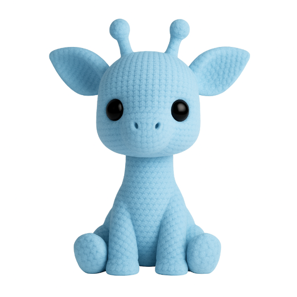 Producto - Jirafa efecto tejido Estilo Cute