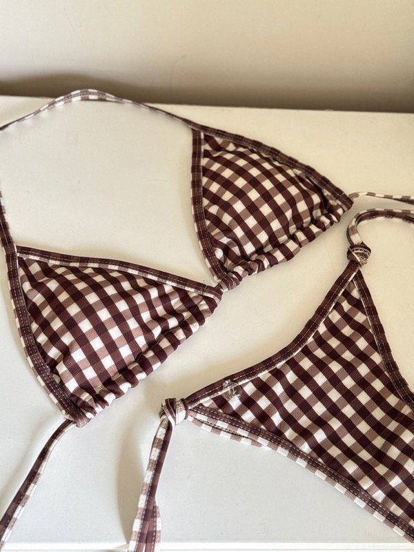 Producto - Bikini Sere Cuadrille chocolate - precio especial y regalito - - 2