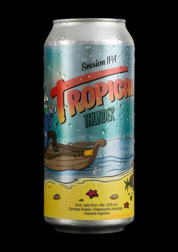 Producto - Tropical Thunder - Session IPA (Capitán Lúpulo)