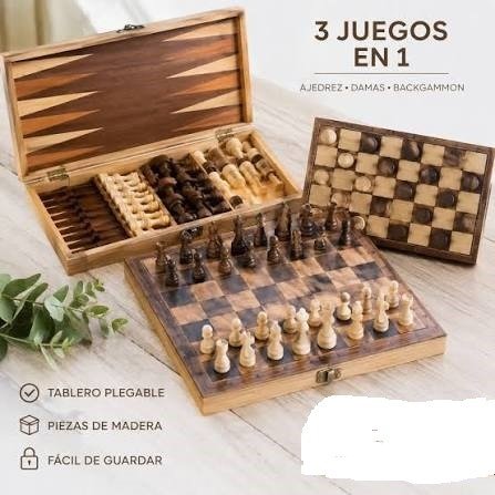 Producto - Juego de Mesa 3 en 1 TP9650