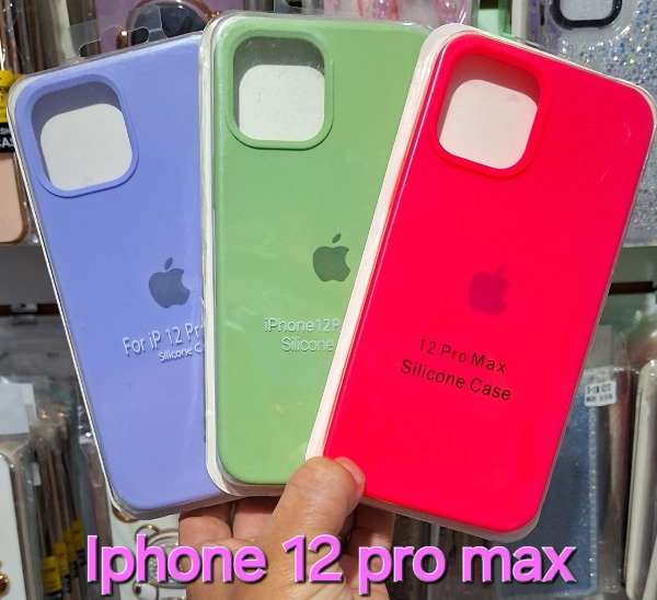Producto - Fundas silicona original. IPhone 12 pro max