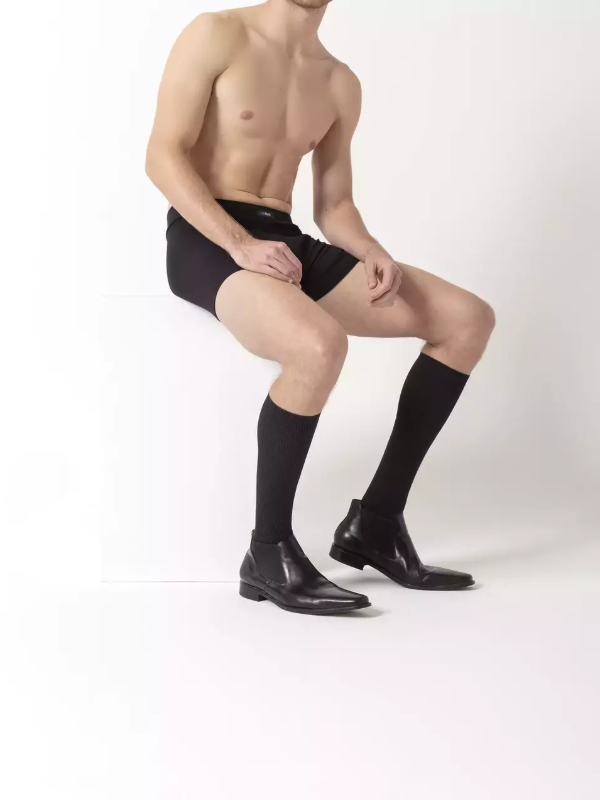 Producto - Media de Compresión 20-30mmHg 3/4 Microfibra Hombre (Art. 2L10343)