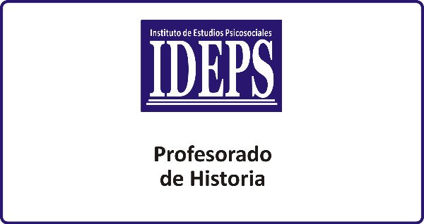 Producto - PROFESORADO DE HISTORIA a distancia