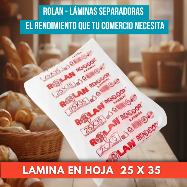 Producto - Lamina separadoras en hoja 25 x 35 x 1 kg