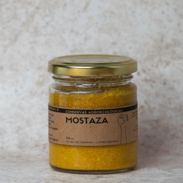 Producto - Mostaza 200cc "Conservas Agroecológicas"