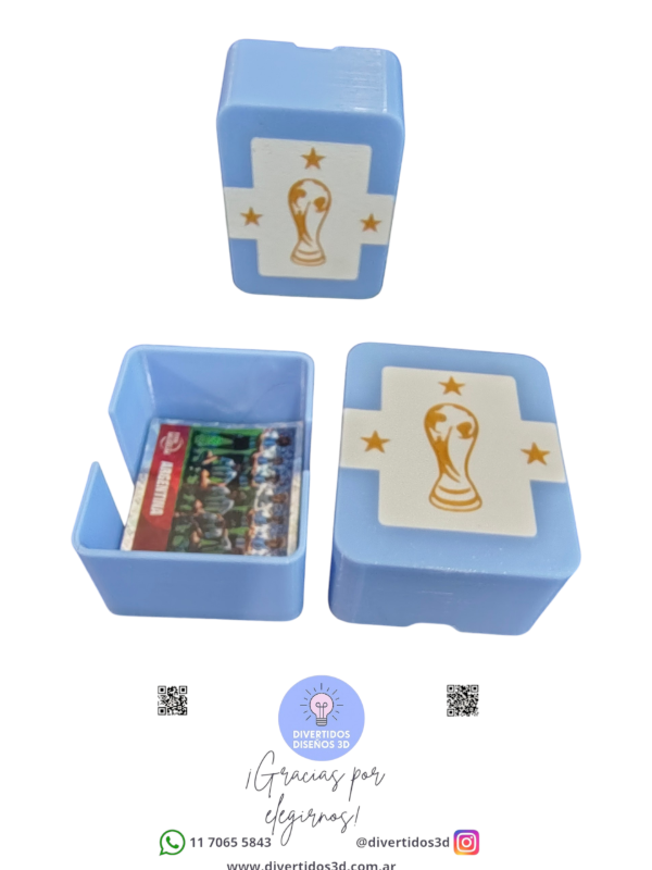 Producto - Caja para guardar figus modelo 3