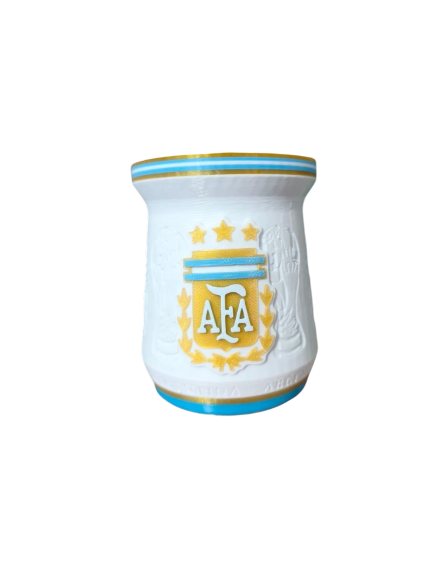 Producto - Mate 3D Selección Argentina AFA Diseño Exclusivo Impreso en 3D