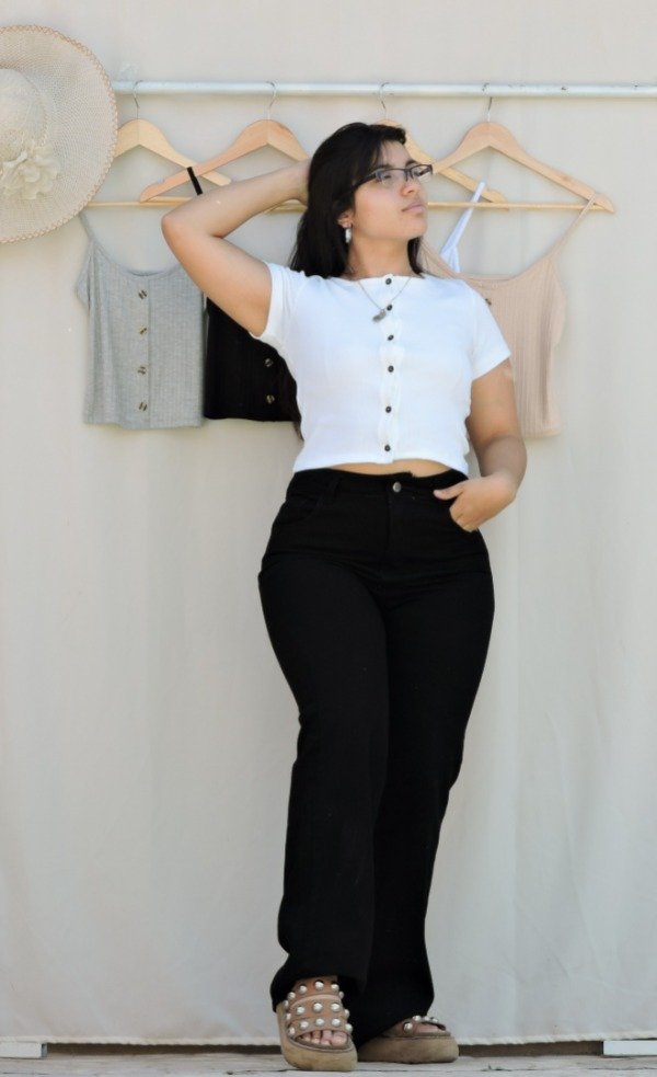Producto - Wide leg LENGTH BLACK