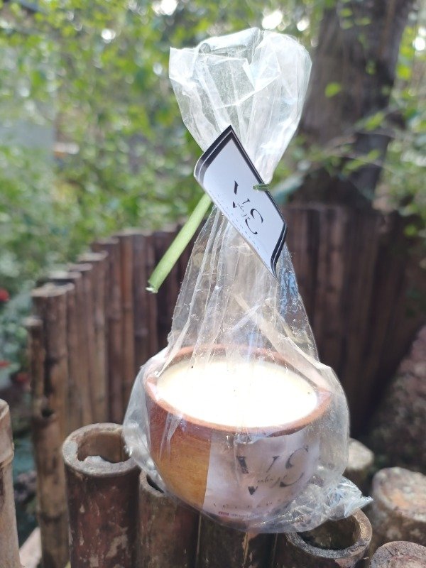 Producto - Vela de soja en cuenco de madera - VS - - 0