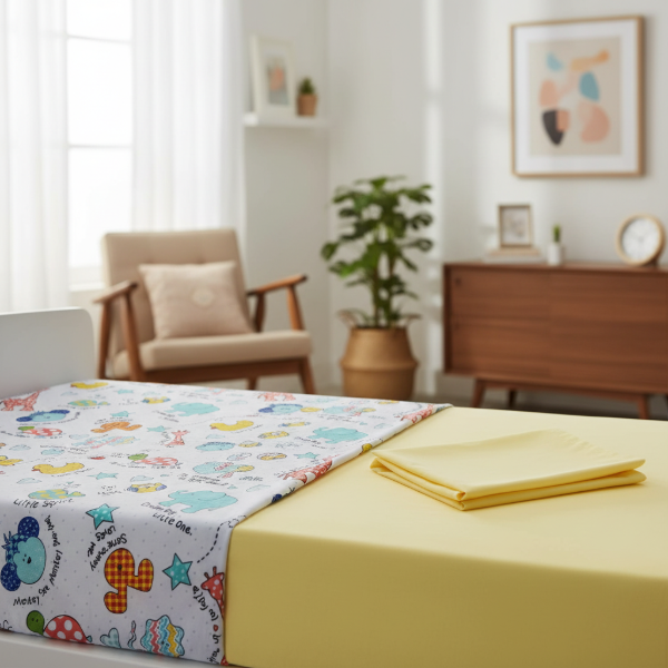 Producto - Juego de Sábanas para Cuna Bebé "Animales" Jean Cartier