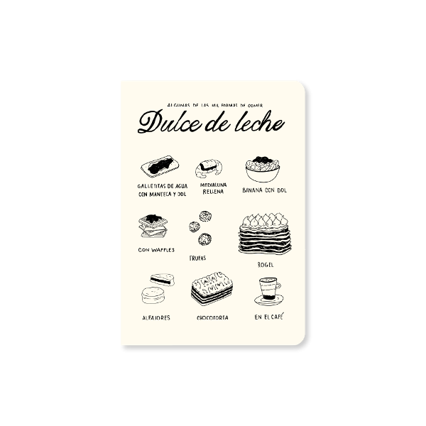Producto - Libreta A5 - Dulce de Leche