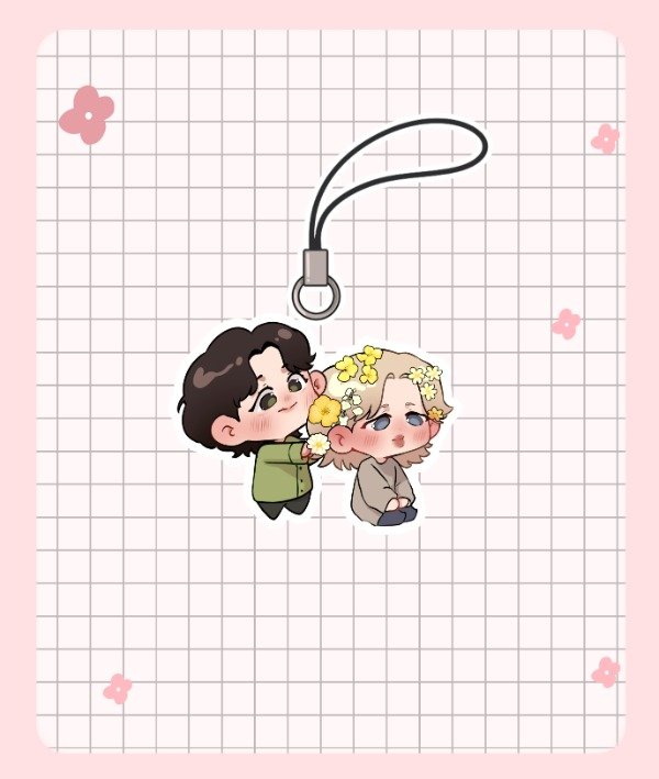 Producto - Phone Charms Acrílicos: BTS x Jimin - 4