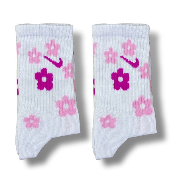 Producto - Nike Flores Rosas Blancas - Tenis