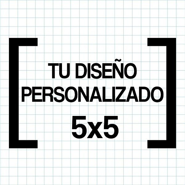 Producto - Vinilo de corte 5x5cm personalizado