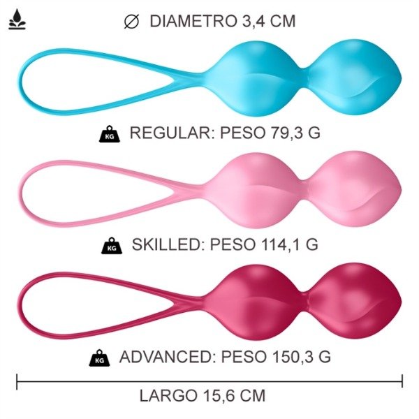 Producto - SET DE ENTRENAMIENTO X 3 SATISFYER