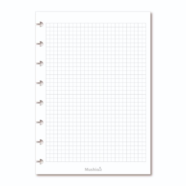 Producto - Repuesto A5 - Hojas Cuadriculadas x40