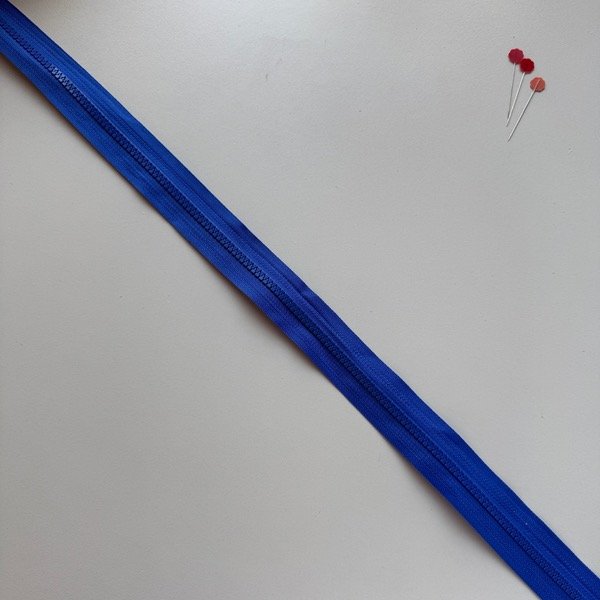 Producto - Cierre diente de perro azul eléctrico x 5 mts